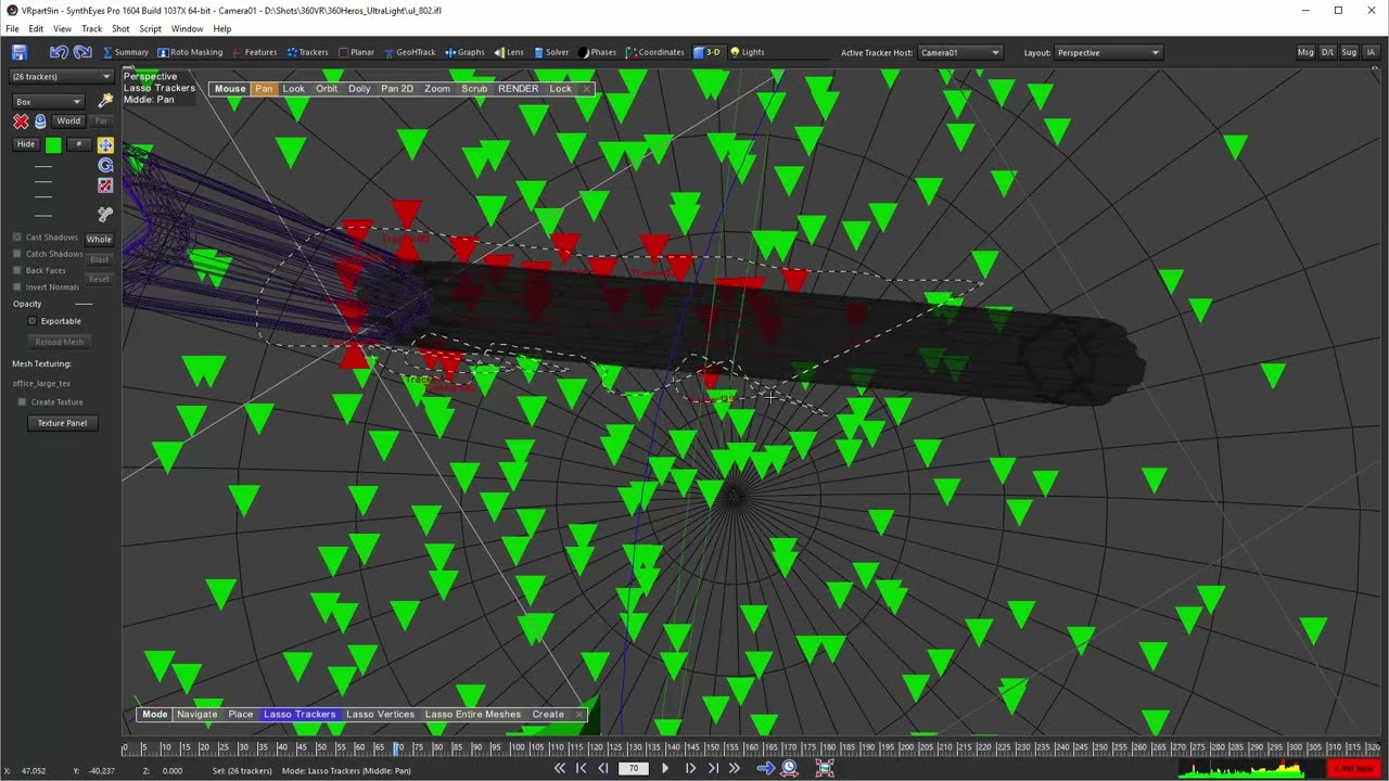 360 VR #10 - Creating a Shadow Object with SynthEyes