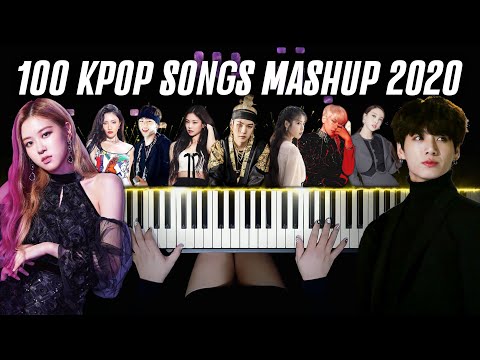 100 KPOP SONGS MASHUP 2020 IN 6 MINUTES !! (Piano Medley by Pianella Piano)