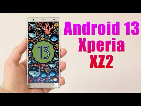 Install Android 13 on Xperia XZ2 (AOSP Rom) - How to Guide!