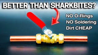 Move Over Sharkbites...Solder-Free Plumbing just got Easier with Compression Valves