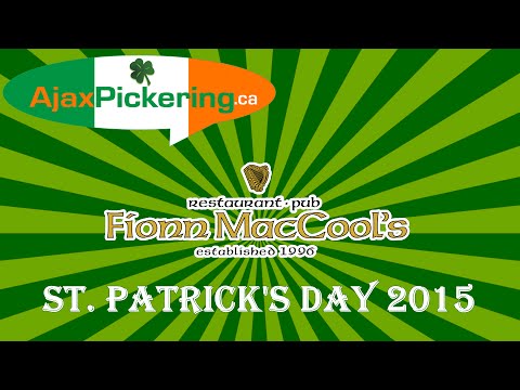 2015 St. Patrick's Day at Fionn MacCools Ajax