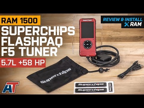 2003-2014 Ram 1500 Superchips Flashpaq F5 Tuner 5.7L Dyno & Review