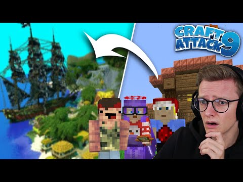 NEUES XXL Projekt! Piraten Bucht mit Spark & Rewi! - CraftAttack 9! #40