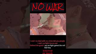 NO WAR! - Taken of the Album - Time for Change’ - Produced by Simon Duggal.