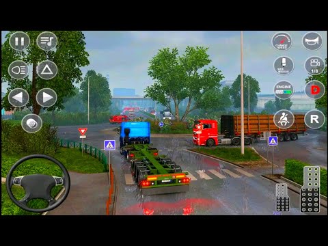 OffRoad Euro Truck Driving Sim___Mobile Gameplay 😃🙂✌️