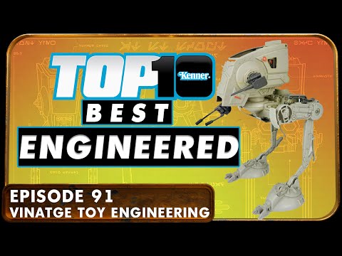 TOP 10 BEST ENGINEERED Star Wars Vintage Toys - EP 91 - The Padawan Collector