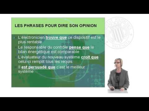 Expression de l'opinion | 13/32 | UPV