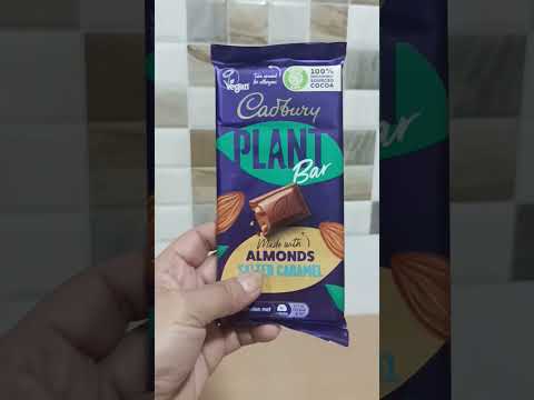 #cadbury plant bar almonds salted caramel#yummy###short vedios#