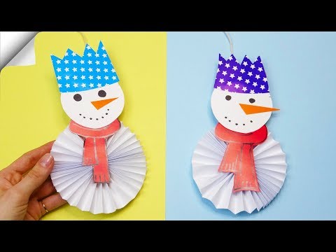 DIY paper crafts Paper toys Christmas crafts santa claus DIY santa claus