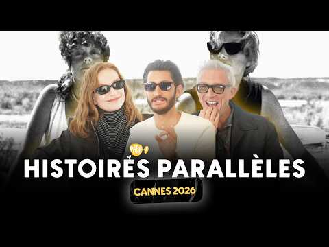 CANNES 2026, HISTOIRES PARALLÈLES : Interview avec Pierre Niney, Vincent Cassel et Isabelle Huppert