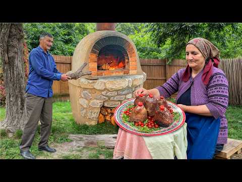Cooking Unique Azerbaijani Delicacy - Beef Heart! Our Secret Traditional Recipe