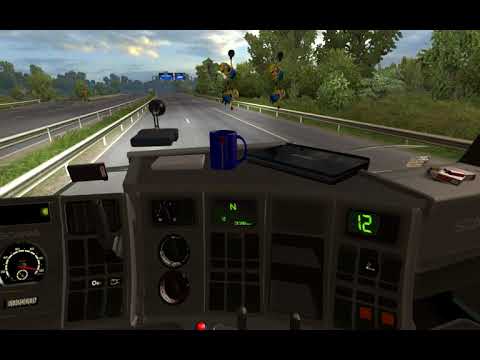 Scania 143M inside computer