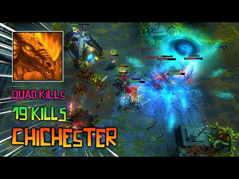 HoN Draconis - Chichester - Quad Kills - 19/4/8