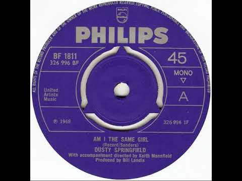 UK New Entry 1969 (183) Dusty Springfield - Am I The Same Girl