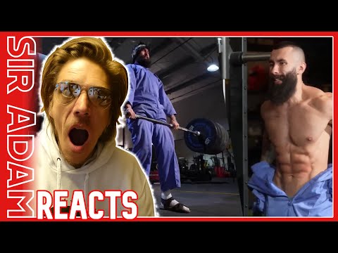 Sir Adam reagiert auf total INSANE FITNESS Comedy Performance von @vladimirfitness​ #epic #comedy