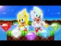 Super And Hyper Sonic In Sonic 1