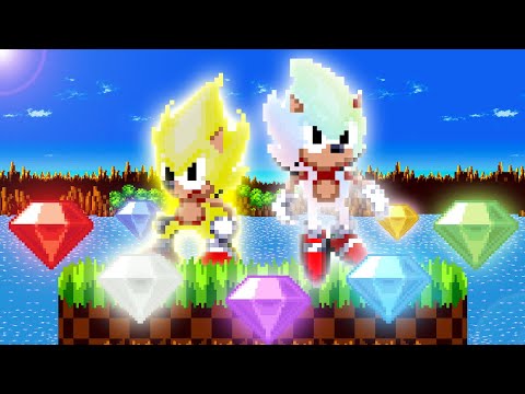 Super And Hyper Sonic In Sonic 1