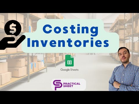 Create a STOCK Management System in Google Sheets 