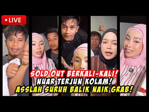 [LAWAK] 😎 NUAR & ASSLAH SAHUR DI RUMAH FOUNDER LOVAA BEAUTY! | 28.02.26  #nuarsejarah #live #lawak