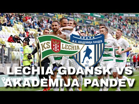 LECHIA GDAŃSK VS AKADEMIJA PANDEV! 🔥 PRZYŚPIEWKI + RADOŚĆ PO GOLACH | LIGA KONFERENCJI EUROPY UEFA |