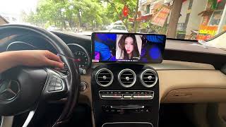  Lắp đặt màn hình FLY 12.8 inch cho xe C-GLC