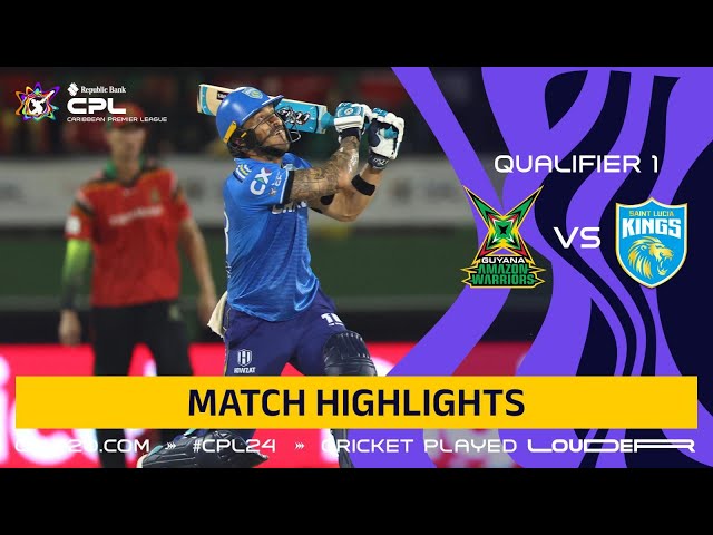 Highlights | Guyana Amazon Warriors vs. St Lucia Kings | CPL 2024