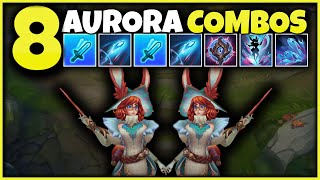 New 8 Basic Aurora COMBOS That You Can Easy Learn & Master