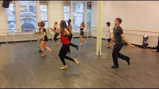 Ray Hesselink Tap Choreography "What a Little Moonlight Can Do" Peggy Lee