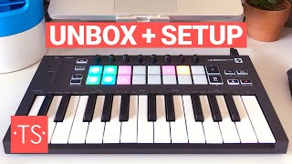Video thumbnail for Novation Launchkey Mini MK3 (25 key MIDI keyboard) - Unboxing and Setup with Ableton Live by Trevor Swayne
