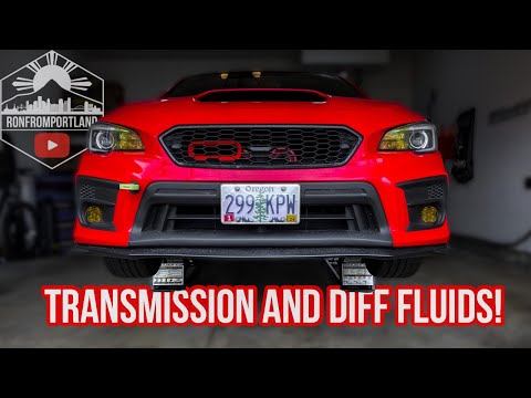 Transmission + Differential Fluid Change! | 2015-2021 Subaru WRX