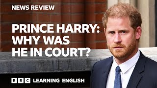 ✔️ - Headline 2: Prince Harry Clashes With Daily Mail in UK Snooping Lawsuit - Bloomberg UK - Prince Harry: Why was he in court? BBC News Review