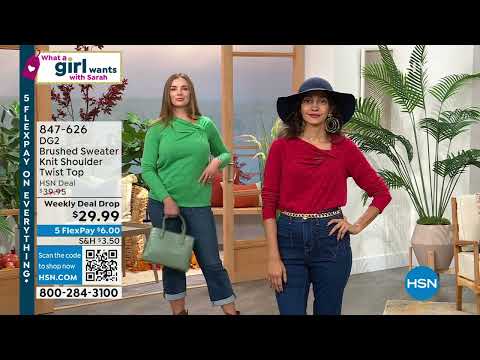 HSN | What A Girl Wants with Sarah - Labor Day Sale 09.05.2023 - 07 PM