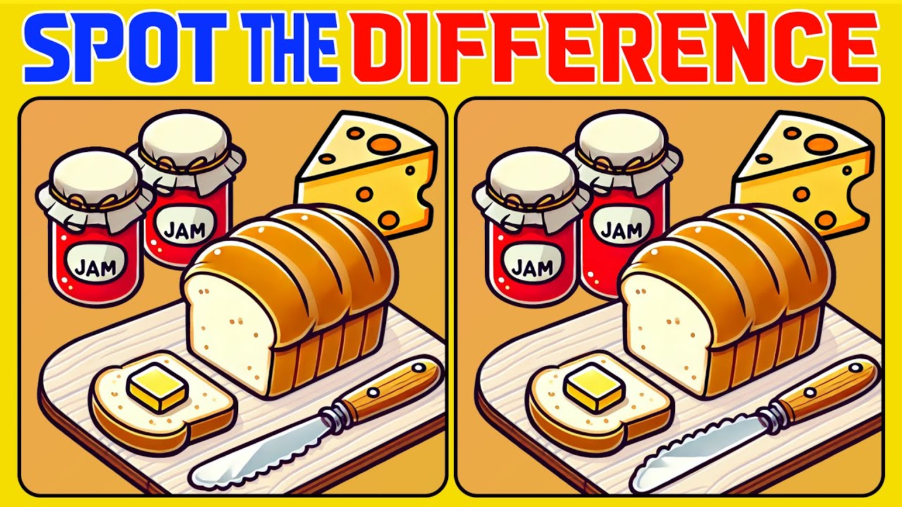 🧠🧩Spot the Differences FAST with Brain Training! 《Normal》