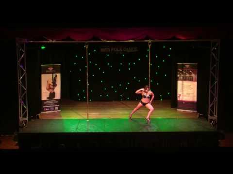 MISS MADELINE - 1st place WINNER - 2016 Miss Pole Dance Tasmania - Int Division