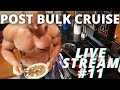 POST BULK CRUISE | LIVE STREAM 11 | WHICH TESTOSTERONE IS BEST | GOING HYPO | AVOIDING SIDE EFFECTS