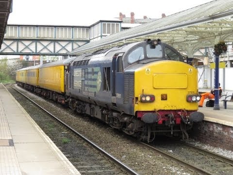 37611 tnt 37612 1Q13 Crewe C.S - Derby RTC via Chinley & the world 17/04/2014