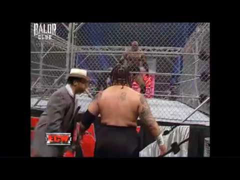 Bobby Lashley BREAKS the Steel Cage wall  | ECW 2007