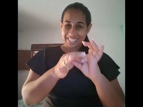 É feliz o lar - Atividade Libras