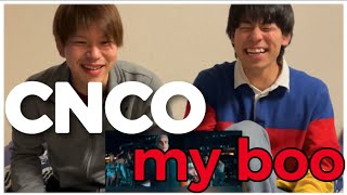 colaboración de japonés y español  reaccionando a CNCO my boo