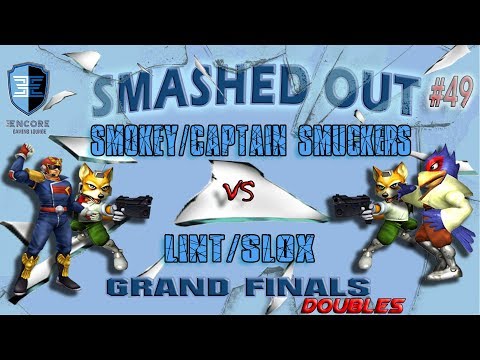 Smashed Out Melee 49 - Smokey Blunts/Captain Smuckers Vs. Lint/Slox - Doubles Grand Finals