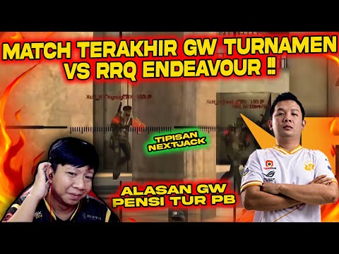 MATCH TERAKHIR GW DI KANCAH TURNAMEN VS RRQ !! LANGSUNG PENSI !! - POINT BLANK INDONESIA
