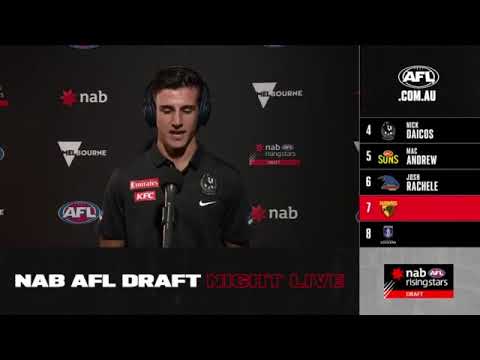 Pies land their man in heavily hyped Nick Daicos