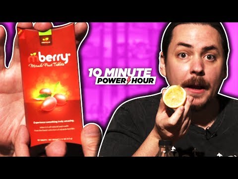 Can Miracle Berries make these meals taste good? - Ten Minute Power Hour