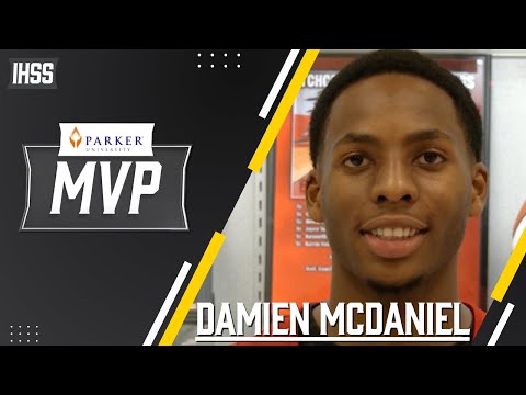 Hitchcock Athlete Damien McDaniel - Week 18 MVP Bobblehead Winner
