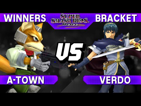 Smash Melee - A-Town (Fox) vs Verdo (Marth) - S@LT 196 Winners Bracket