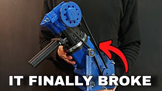 Destruí meu motor impresso em 3D (de propósito)