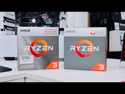 Ryzen 3 3200G Stock Vs Ryzen 3 2200G Overclock to 1500Mhz GPU Clock Gaming Benchmark