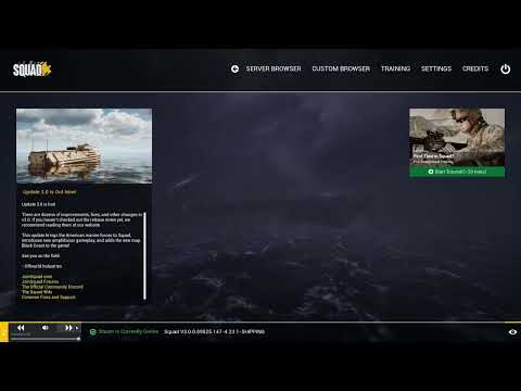 SQUAD 3.0 OST: Centurion V8 (With Main Menu Ambience)