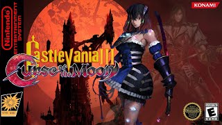 Castlevania III: Curse of the Moon - Bloodstained Crossover (Hack) NES