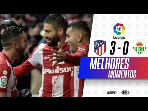 GOLAÇO DE CARRASCO E O GOL CONTRA MAIS BIZARRO DA TEMPORADA | Atlético de Madrid 3 x 0 Betis